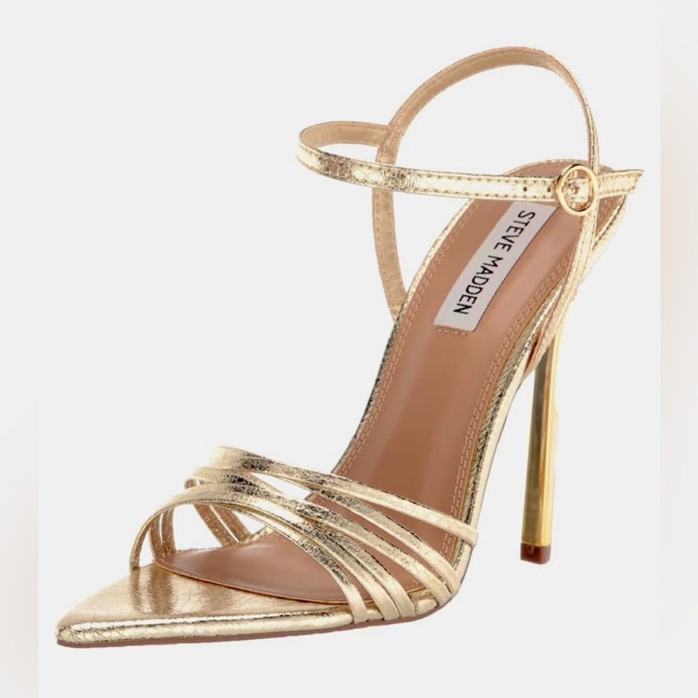 ⭐️HOST PICK⭐️ BRAND NEW Steve Madden Gold Wendy Shoe. OUT OF STOCK EVERYWHERE. - Picture 5 of 12